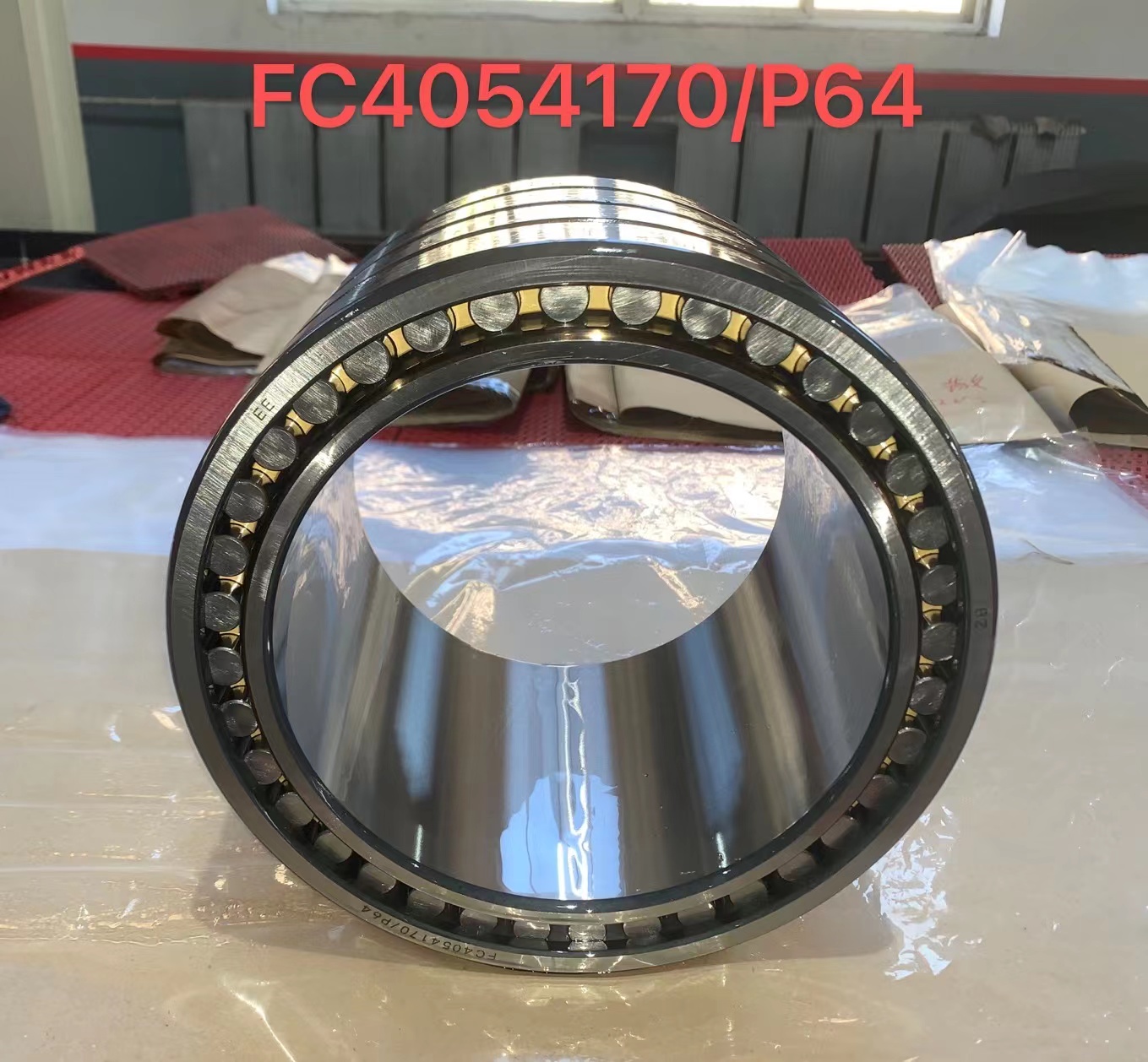 Four-row cylindrical roller bearings